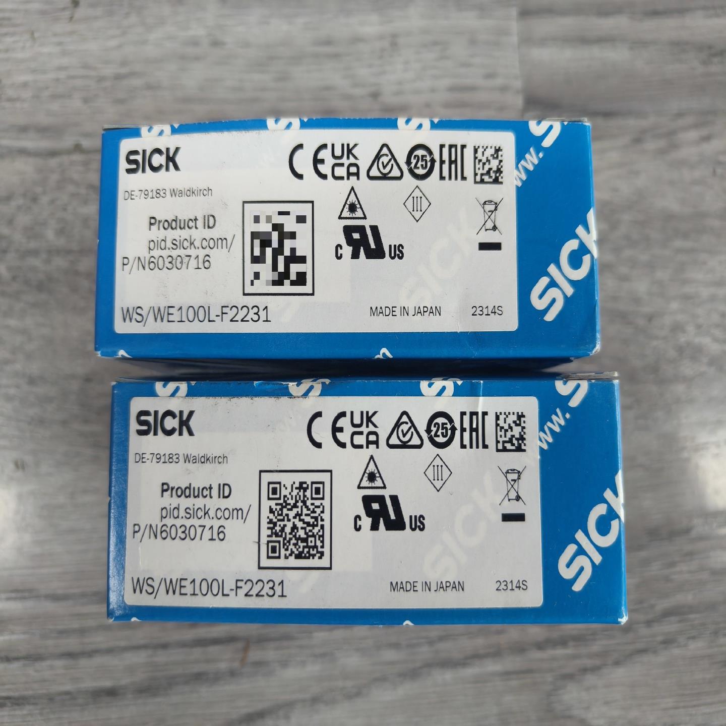 sick光电传感器WS/WE100L-F2231，全新正品,