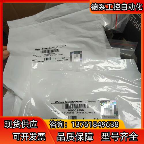 Waters 沃特世700002599 UPLC泵头密封垫