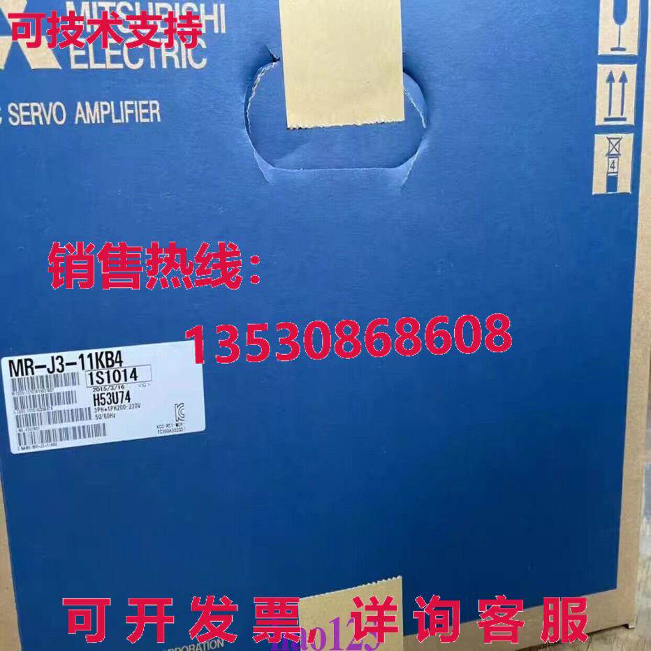 原装供应MR-J3-11KB4 服务器驱动程序