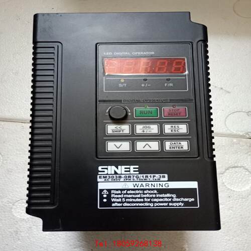 【非标价】正炫变频器，EM303B-0R7G/1R1P-3B,0.75