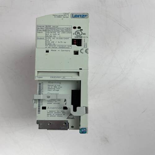 [德峰]伦茨E82EV551 0.55C V-变频器KW2302