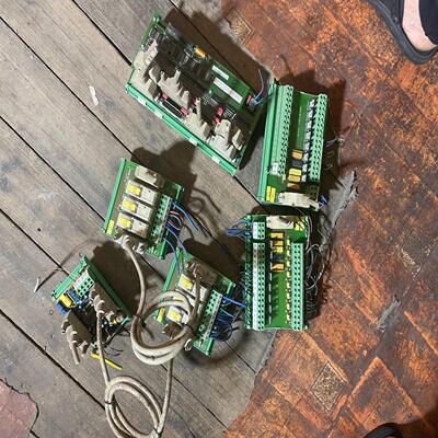 （设备配件）HOMATIC封边机电路板封边机拆下的配件、成色不错