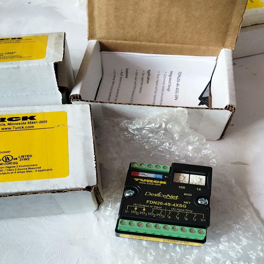 图尔克TURCK德国全新FDN20-45-4XSG-DIN