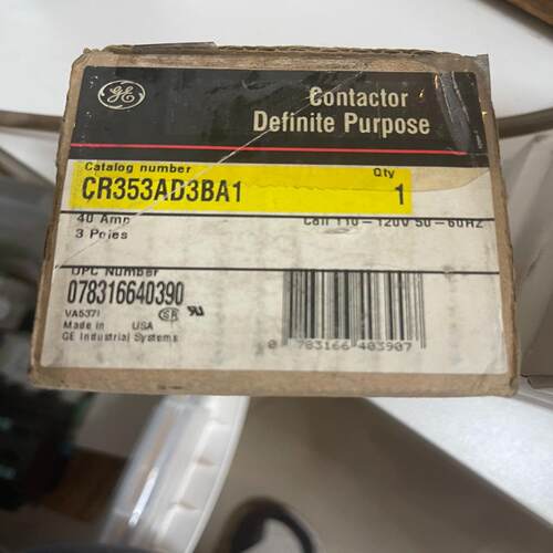 [德峰]GENERAL ELECTRIC CONTACTOR CR3