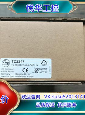 全新原装正品 IFM易福门 TD2247 温度变送器，实物拍议价