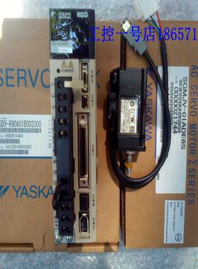 安川伺服电机100W带刹SGMJV-01ADE6E+驱动器SGDV-R90A01B议价