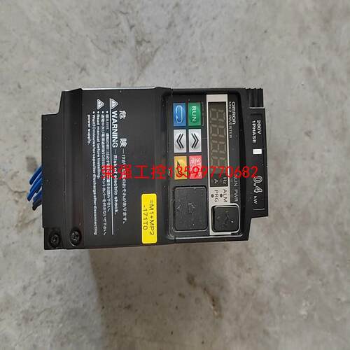 【荣强工控】欧姆龙变频器，3G3MX2-AB004-ZV1，实物拍摄，功