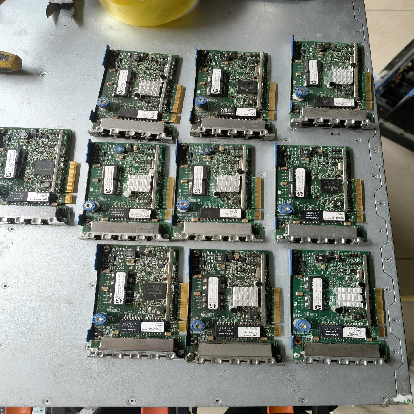 （设备配件）BCM5719四口千兆网卡 万兆电口HP 366 530 3