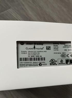 到货全新原装AB罗克韦尔安全继电器MSR138DP 440R