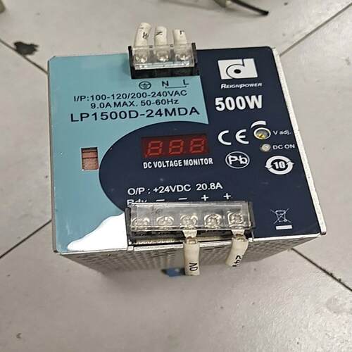 {雅致机械商行}导轨电源LP1500D-24MDA500w功能正常拆机的