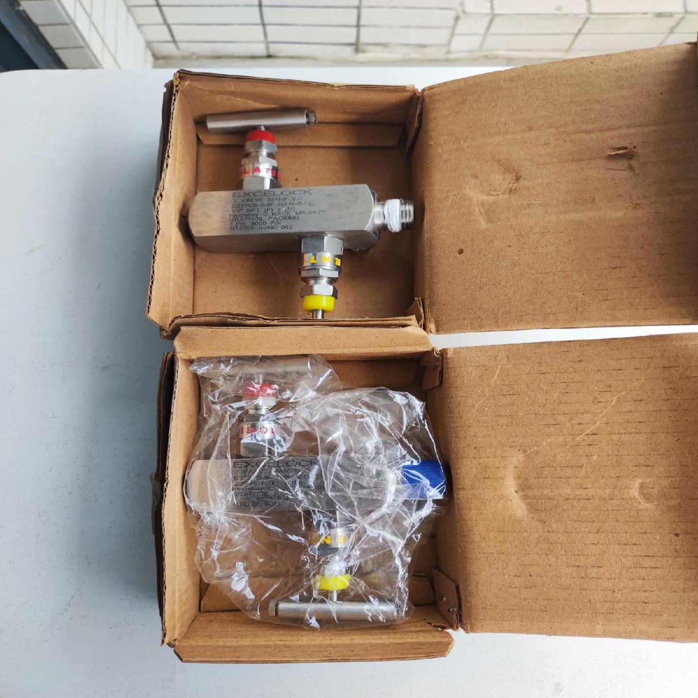 EXCELOCK二阀组，E377CB-5-8F-8M-N-G