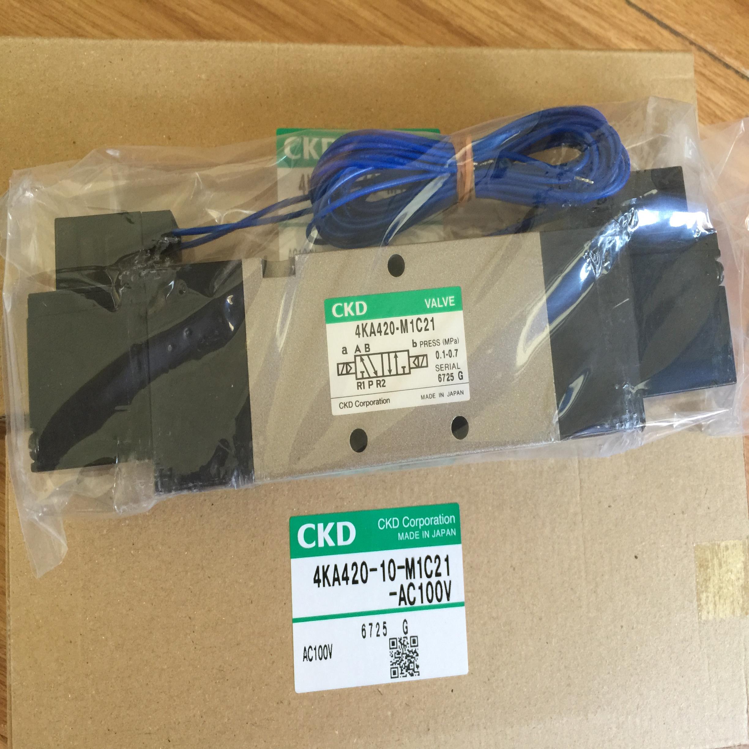 CKD喜开理先导式3.5通电磁阀4KA420-10-LS-DC24V议价