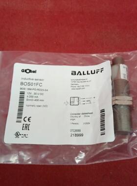 全新原装正品巴鲁夫传感器BOS01FC BOS 18M-PO