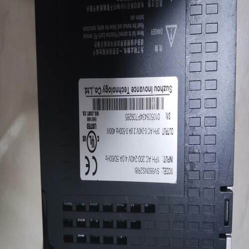 （设备配件）sv660ns2r8i的汇川，拆联系伺服机件驱动器，要