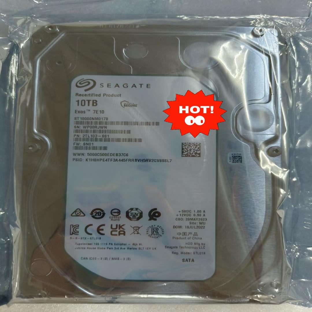 ()sT10000NM017B,原厂原标箱盘,7200转,256