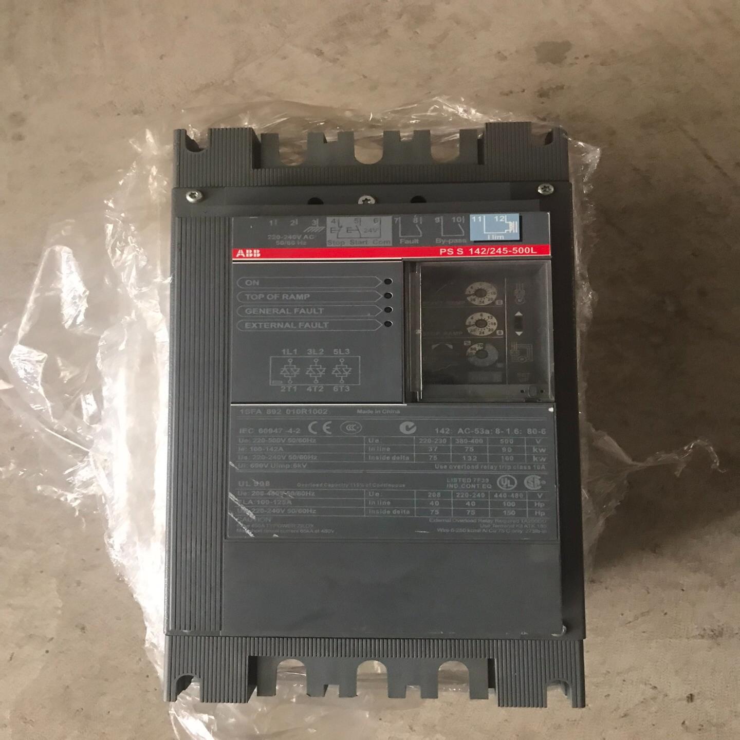 ABB  75KW 软启动器  PS S 142/245-5