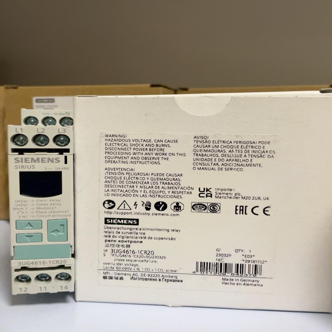 3UG4616-1CR20  数字监控继电器 用于带 N 电