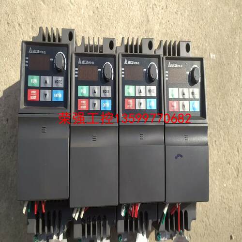 【荣强工控】台达变频器 VFD1.5Kw  0.75KW拆机功能包好用，