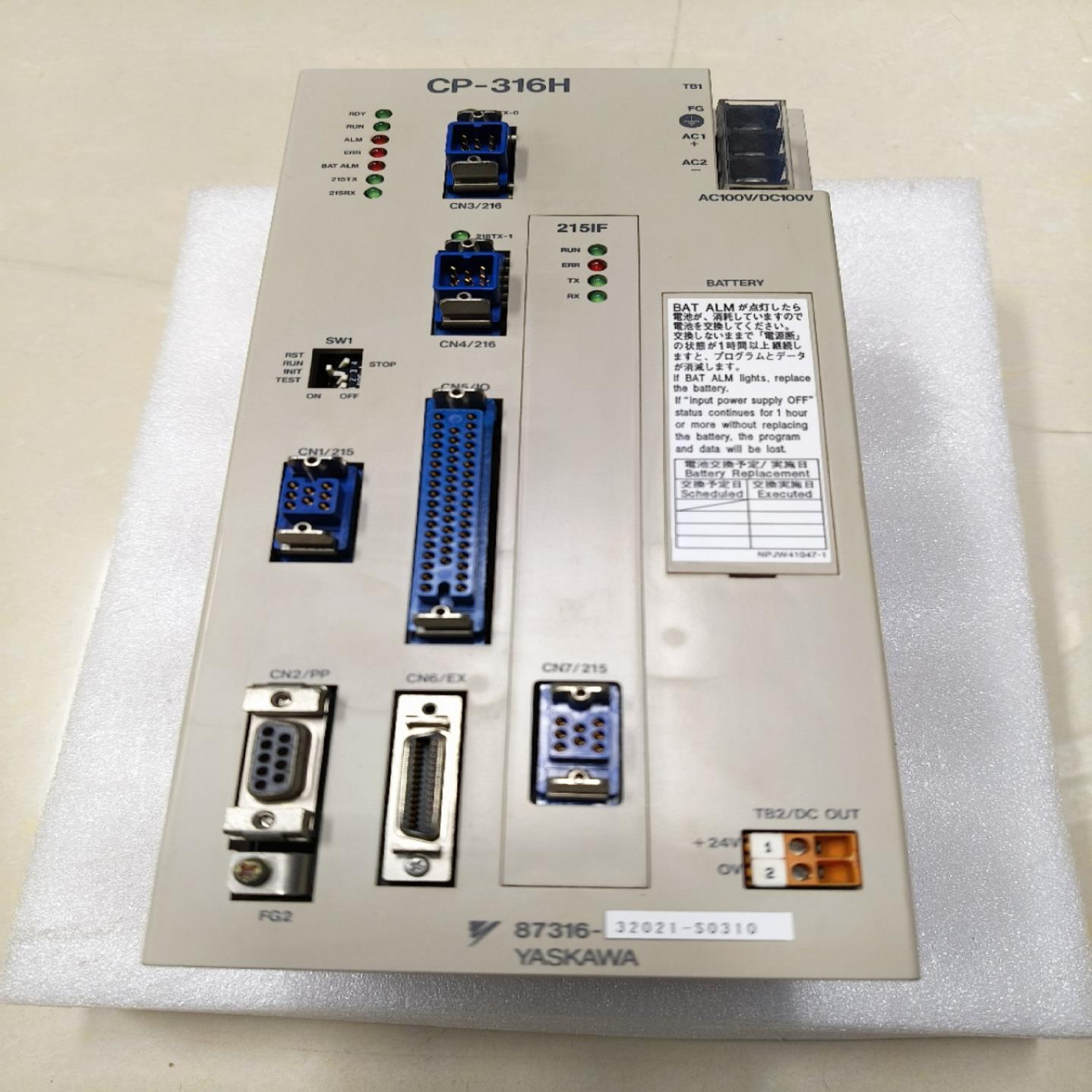 YASKAWA安川模块CP-316H/215现货议价8731