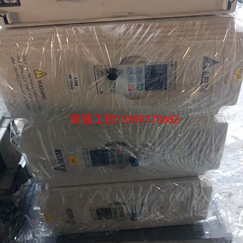 【荣强工控】台达变频器vfdm3.7kw拆机功能正常，成色