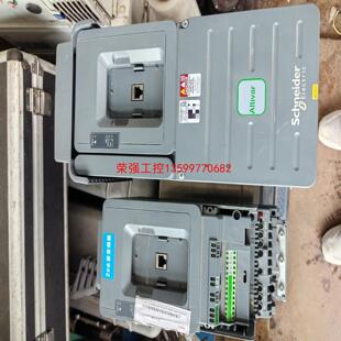 【荣强工控】拆机施耐德变频器两台，一台ATV610U75N4一台ATV6