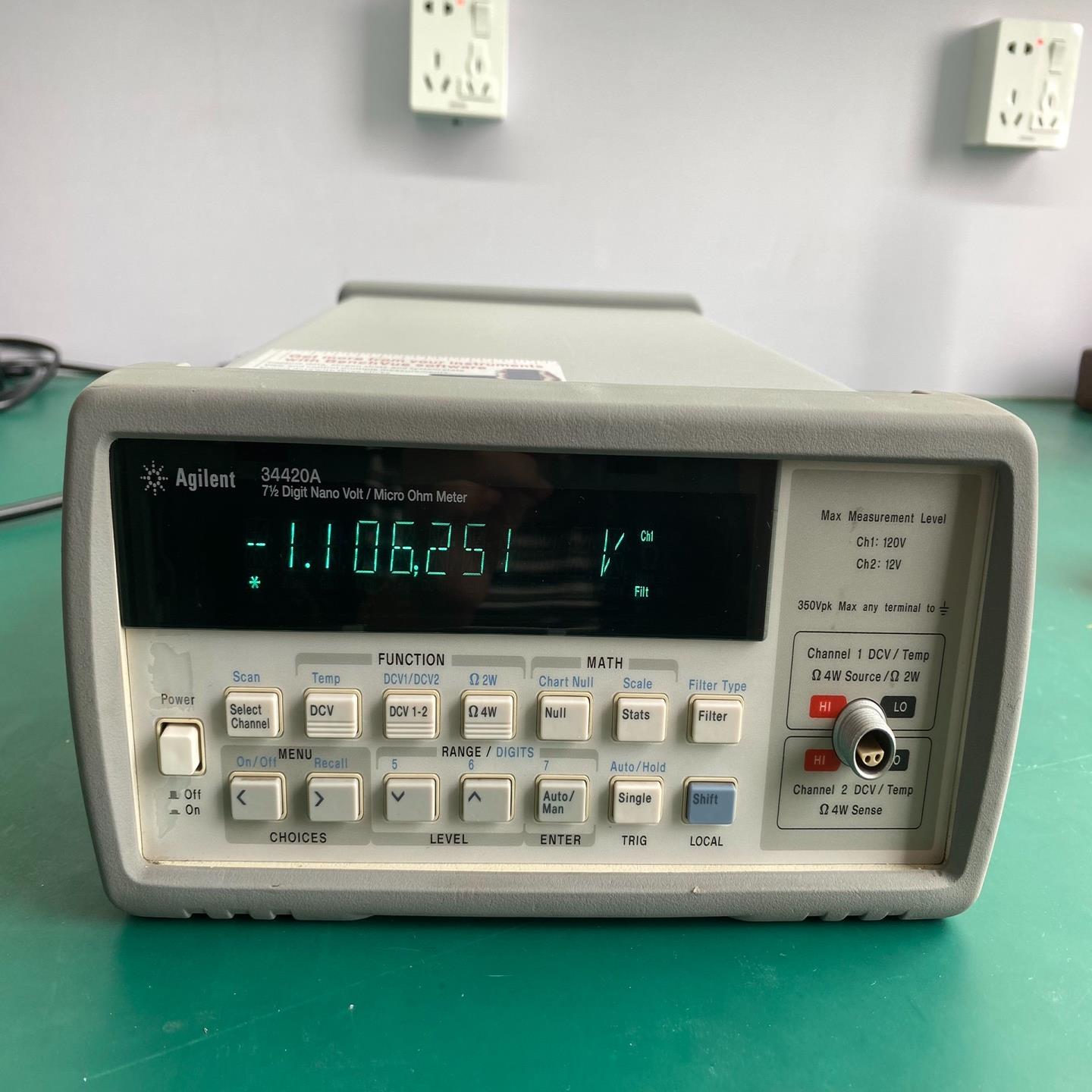 （设备配件），拍摄，实物，功能34420正常的联系需要A安捷伦