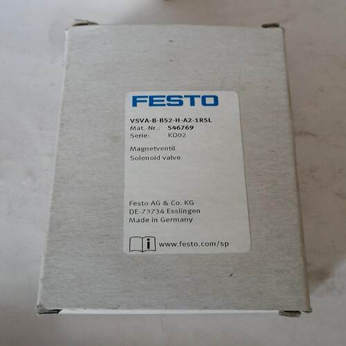 FESTO费斯托VSVA-B-B52-H-A2-1R5L电磁