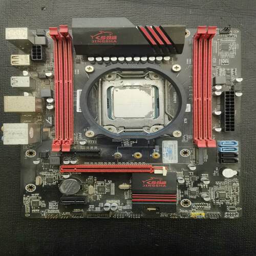 （设备配件）3张拆机劲鲨X79主板+E5-2630LV2 没有挡板