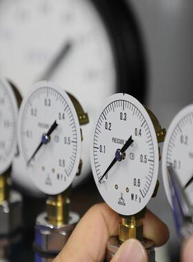 日新计器NISSHIN真空计压力表AT G1/4 R1/4 *Φ60*-0.1/0/0.6MPa