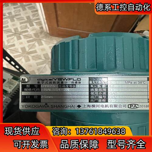 横河计DY025规格-nalss4-2n，全新仅拆封，全