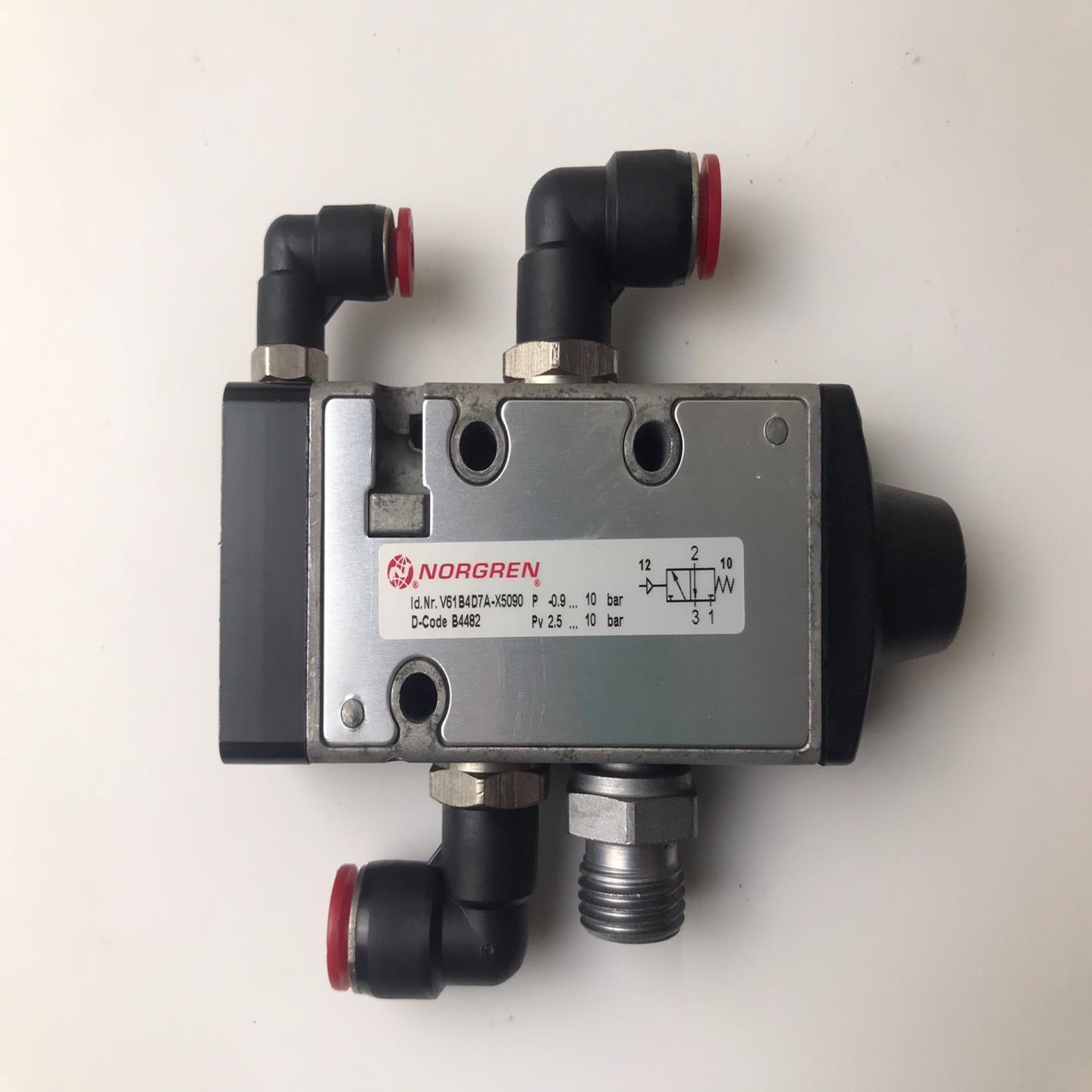 现货诺冠NORGREN电磁阀V61B4D7A-X5090 D-C