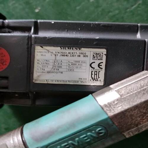 （设备配件）拆机西门子电机1FK7033-4ck71-1RG0，功能包好