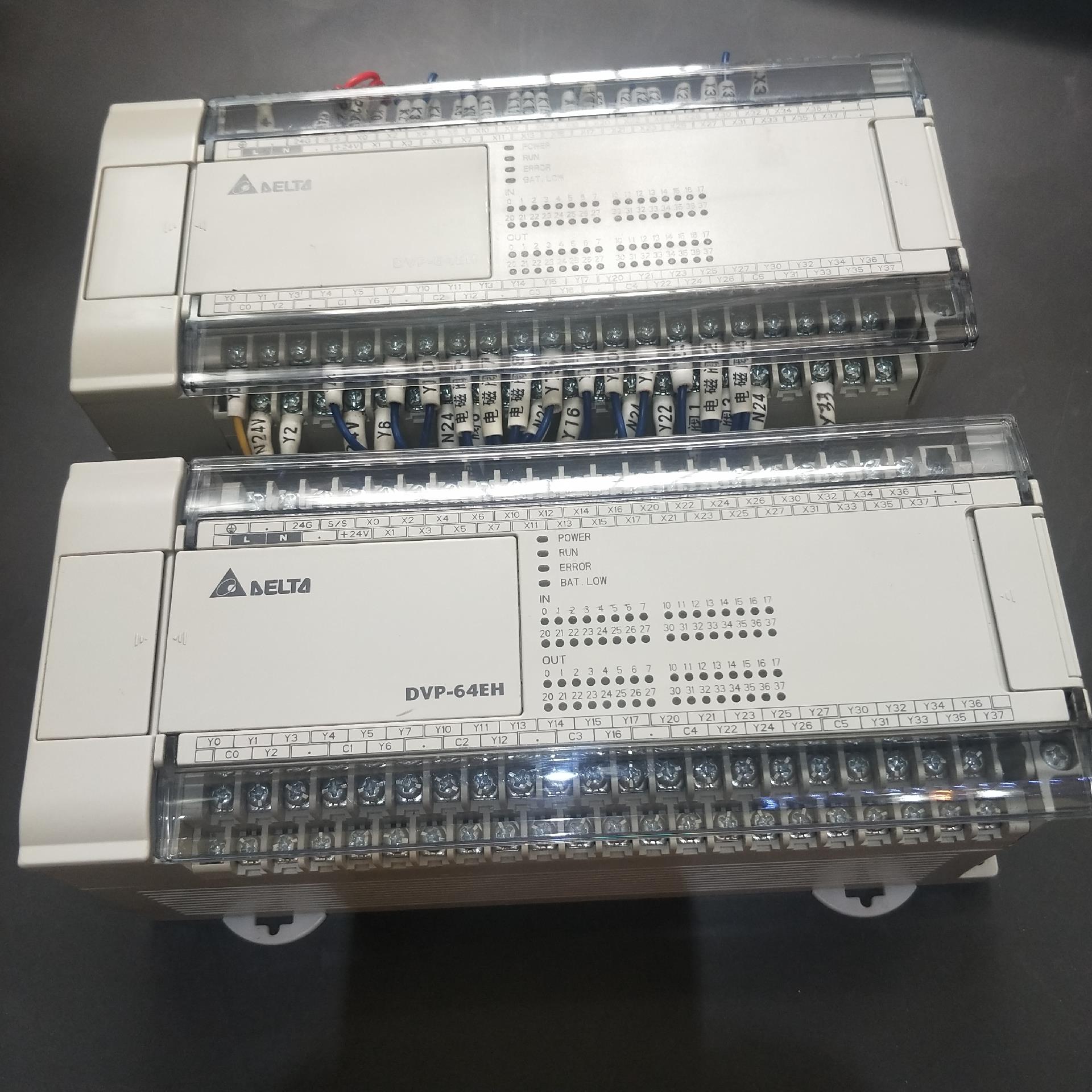 DVP64EH00T3 台达PLC  功能正常成色漂