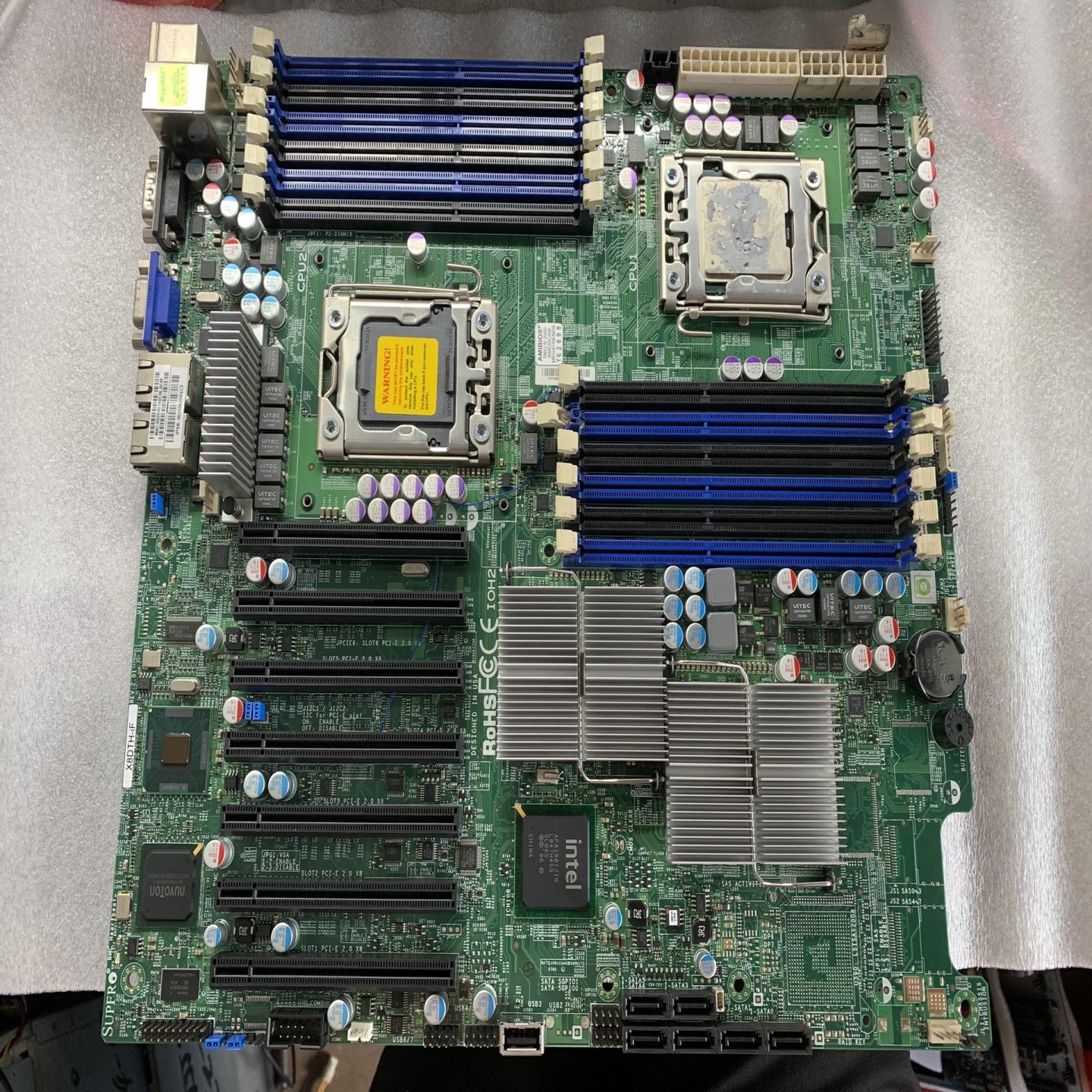 超微 X8DTH-IF 1366针双路服务器主板 现货功能都