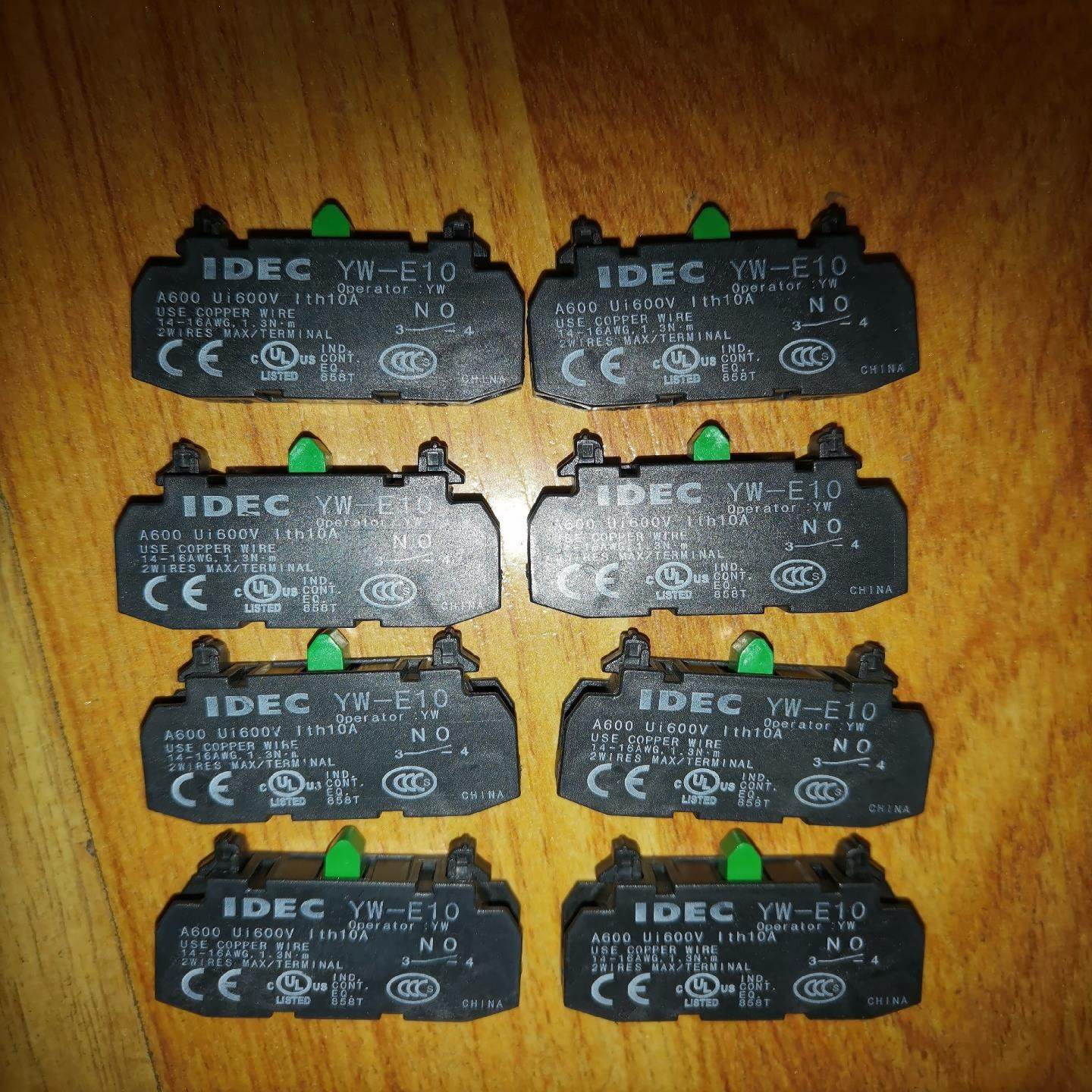 IDEC和泉 YW-E10 全新触头八个打包40