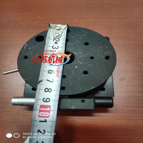 R轴旋转滑台手动调整位移平台360o微调角度分度盘RS85