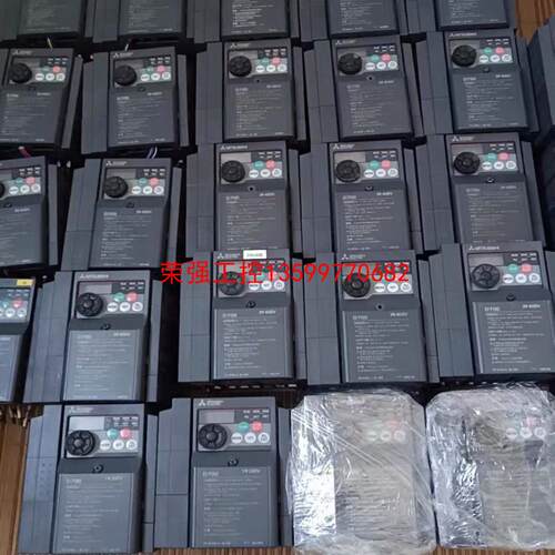 【荣强工控】三菱变频器D720S-1.5K，220v1.5kw，拆机货，