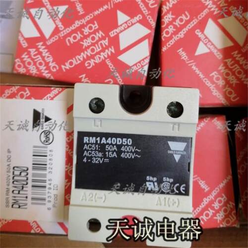 瑞士佳乐固态继电器 CARLO GAVAZZI RM1A40D50 50A议价