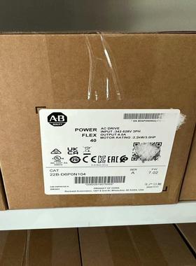 AB罗克韦尔变频器22B-D6P0N104全新原装正品现货，