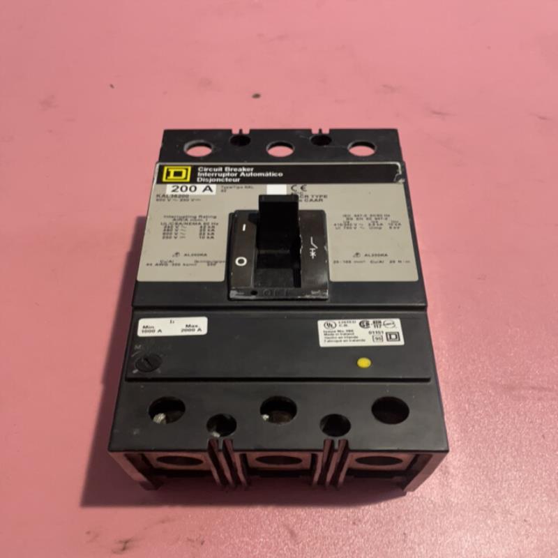 议价SQUARE D塑壳断路器 KAL36200 200AMP适用