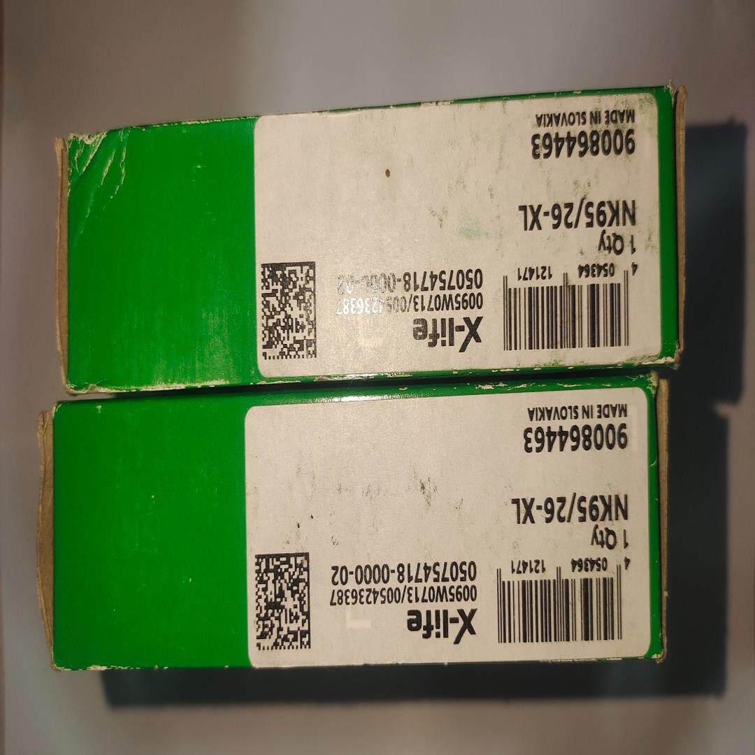 德国INA轴承NK95/26-XL全新正品。