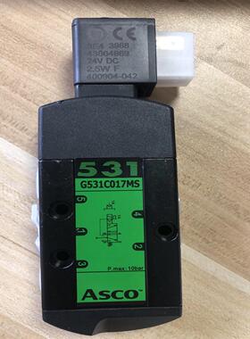 （设备配件）ASCO 电磁阀24SCH531C017MS DC