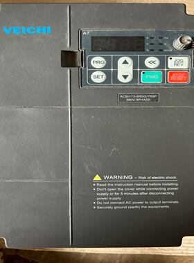 伟创变频器，AC60，5.5kw，产品成色如图功能正常
