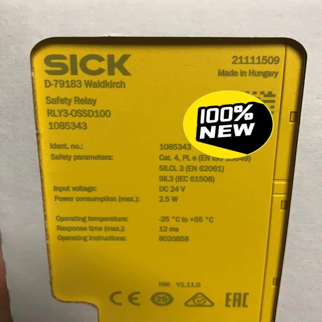 西克全新安全继电器 RLY3-OSSD100