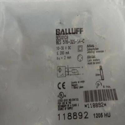 巴鲁夫BALLUFF接近开关BES 516-325-S4-C  BES 516-356-S4-C议价