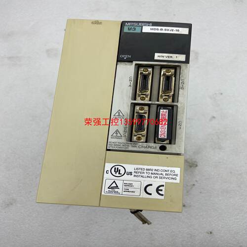 【荣强工控】MDS-B-SVJ2-10三菱伺服驱动器,成色不错，功能包好