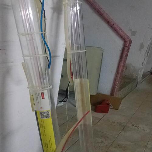[德峰]激光管60W从激光机上拆下来的。工厂买回来没用上。很新