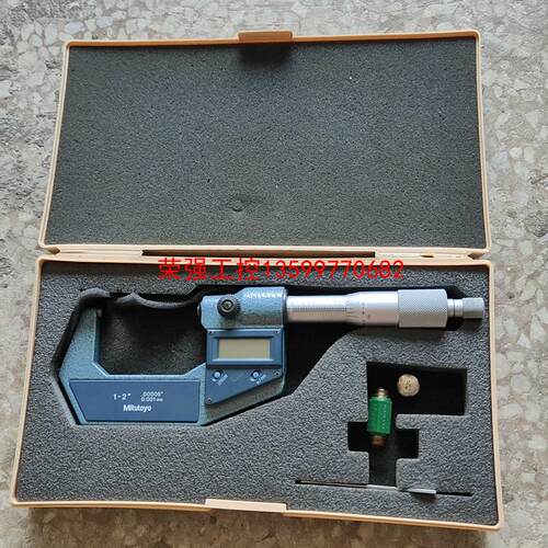 【荣强工控】9成新日本三丰数显千分尺293-762-30   0.001