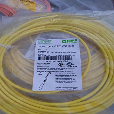 穆尔PUR M12连接线7000-12221-0540100