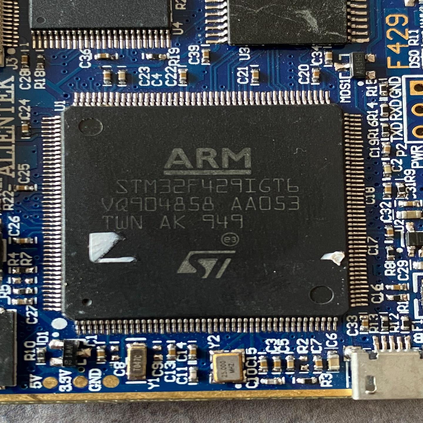 正点原子阿波罗STM32F429IGT6核心板18张板子的